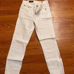 J.Crew Cropped Reid size 26 in white